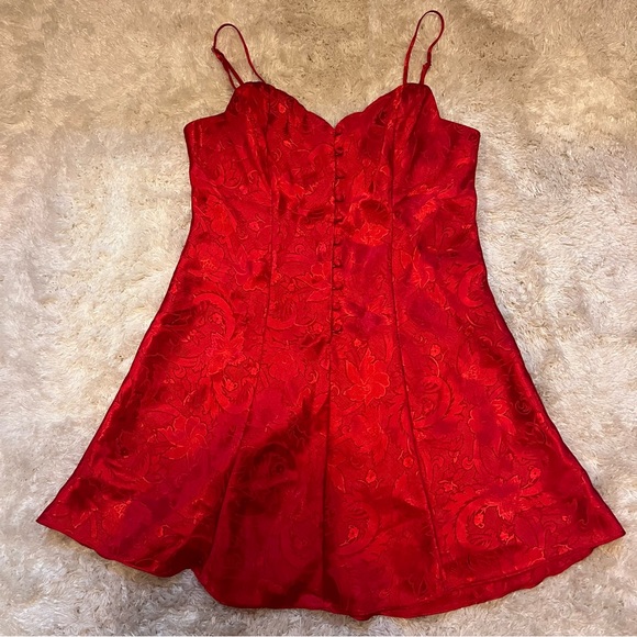 VINTAGE/RARE/HTF Victorias Secret Gold Label Silk Nighgown - Picture 1 of 6